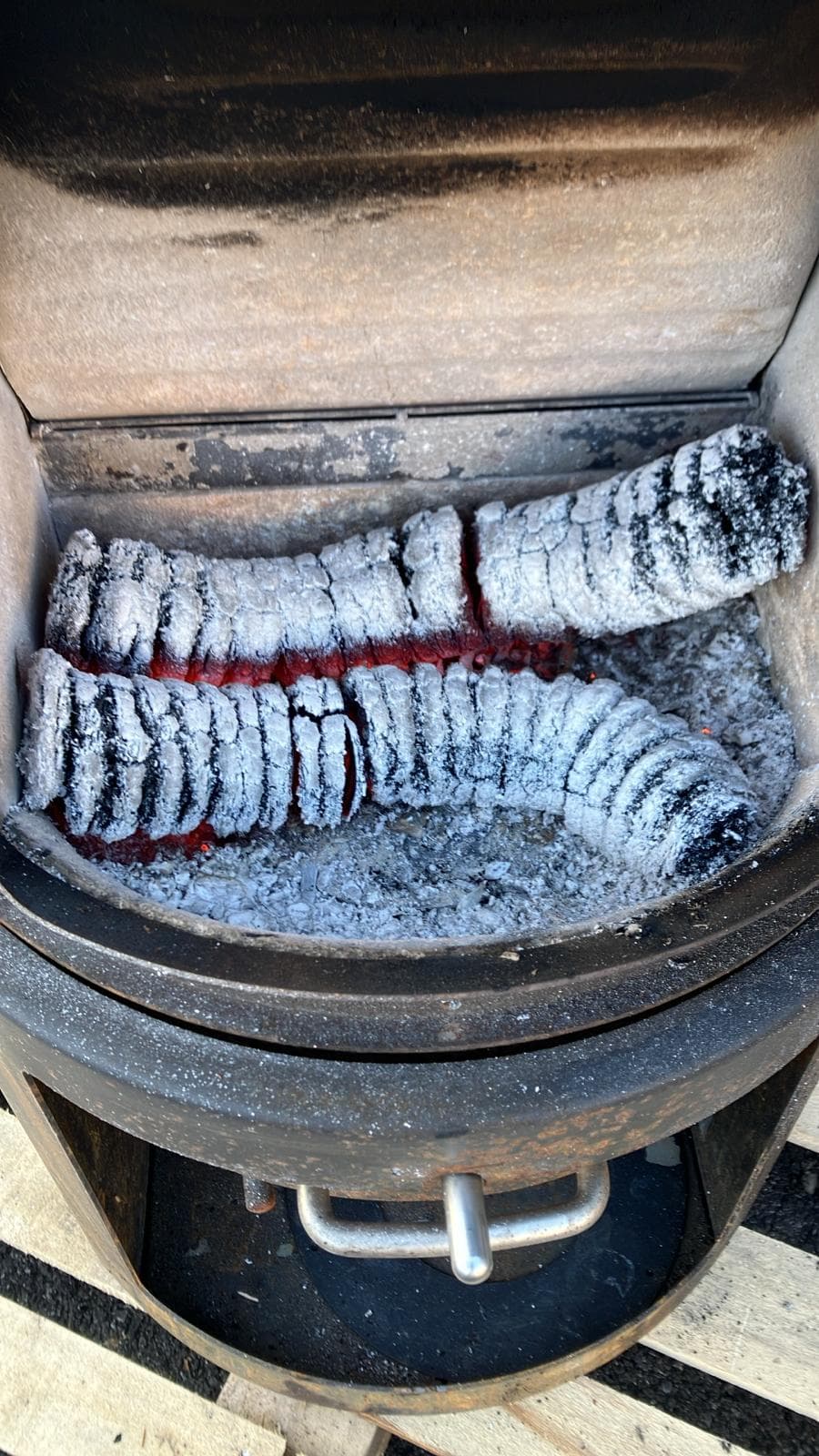 Tronchetti Rocco in combustione